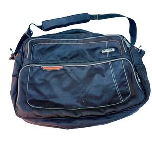 OGIO Black Laptop Messenger Bag Carryall Work School Travel